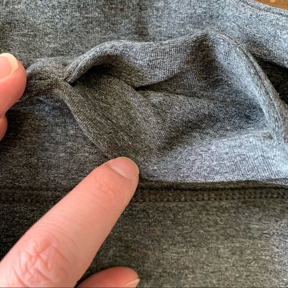 Champion Mid Rise Athletic Leggings Gray Solid size Small - Picture 8 of 9